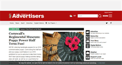 Desktop Screenshot of cornwalladvertisers.co.uk